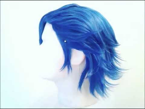 Kill La Kill Aikuro Mikisugi Cosplay Wig WIP - YouTube