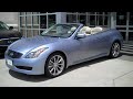 2010 Pacific Sky Blue Infiniti G37 Convertible. Brought to you by Inskip Infiniti