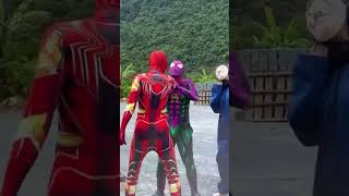 Where Are These Three Spider-Men? Follow Me #Shorts