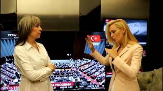 Trt Spikeri Tijen Karaş, 15 Temmuz Gecesi Yaşadıklarını Gazeteci Özlem Tansal Güreye Anlattı.