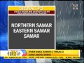 Typhoon Ruby heading for Samar island