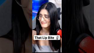 Payal gaming Lip Bite 🌝🗿💦 Adarsh uc pickup line made Payal Blush so much