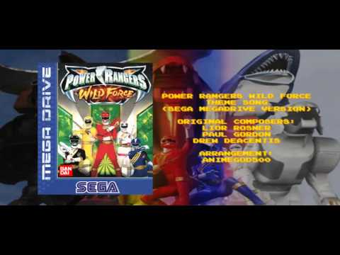 Power Rangers Wild Force Theme Song (Sega Megadrive Version)