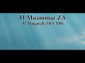 H. Muammar ZA Vol 2 - Surah Al Baqarah 183-186