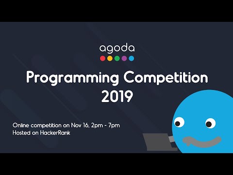 Agoda Programming Competition 2019