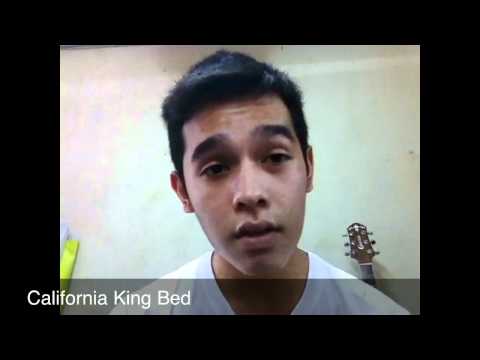 Me singing California King Bed