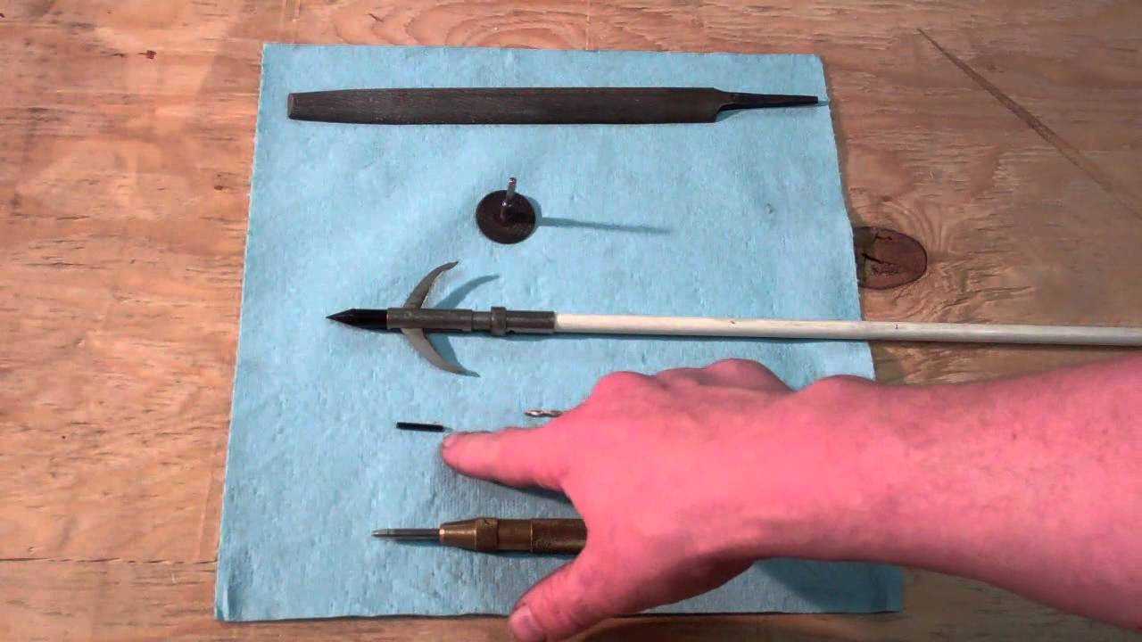 Rock Solid Concrete >> How to Install a Fish Arrow Point (so it never comes off ... Rock Solid Concrete >> How to Install a Fish Arrow Point (so it never comes off ...