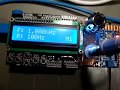 AD9851 DDS with Arduino UNO + LCDkeypad Shield + Rotary Encoder