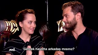 Dakota Johnson ve Jamie Dornan Hayran Sorularını Cevaplıyor (HD) Türkçe Altyazıl