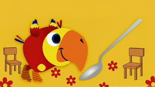 Larry The Parrots Big Vocabulary Adventure New Words Larry The Parrot - Toddler Learning Videos