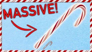 How To Make A Giant Candy Cane