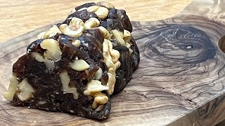Dattel-Walnuss-Brot - glutenfrei, ohne Backen, vegan, einfach aber exquisit