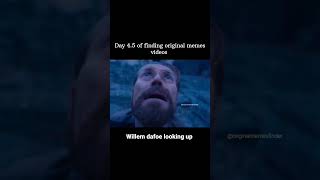 Willem Dafoe Looking Up