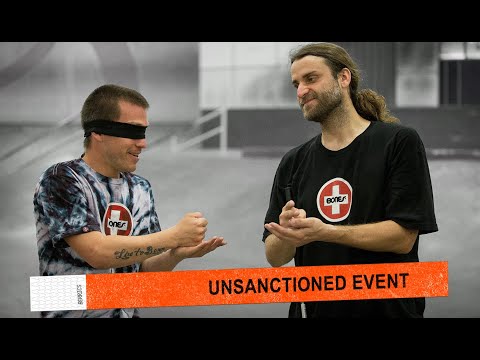 Unsanctioned Game Of S.K.A.T.E. Blindfolded | Dan Mancina Vs. David Reyes