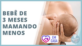 Bebê De 3 Meses Que Está Mamando Menos Entenda Os Motivos E Cuide-Se