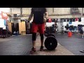 8/29/14 - Snatch singles 155/165/175/195/205F/205