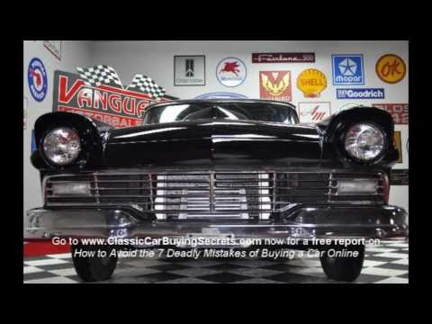 1957 Ford Custom Shortbody Classic Muscle Car for Sale in MI Vanguard Motor