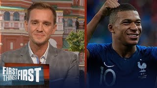 Stu Holden previews France vs. Croatia in FIFA World Cup™ Final | SOCCER | FIRST THINGS FIRST Stu Holden previews France vs. Croatia in FIFA World Cup™ Final | SOCCER | FIRST THINGS FIRST
