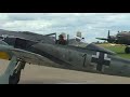 Duxford Focke Wulf 190 and Messerschmitt 109 WW2 Fighter