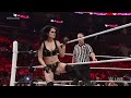 Paige vs. Nikki Bella – Divas Championship Match: Raw, March 23, 2015