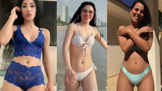 Clip Tổng Hợp Gái Xinh TikTok Bikini Khoe Mu To Sexy Gợi CẢm- TikTok Mới Nhất Ha