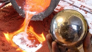 Casting Aluminum Play Button Belt Buckles from Polished Aluminum Foil Balls & GIVEAWAY! Casting Aluminum Play Button Belt Buckles from Polished Aluminum Foil Balls & GIVEAWAY!