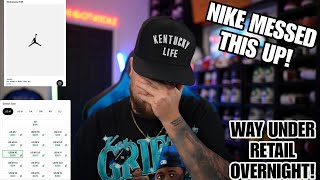 Nike Messed This Up Bad They Should Cancel The Entire Release For This Upcoming Jordan