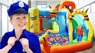 Oliver turns House into a Trampoline park & More Funny Kids Adventures!