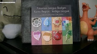 Real Life Pokemon League Badges From The Kanto Region - Indigo League