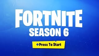 *NEW* SEASON 6 BATTLE PASS OFFICIAL RELEASE DATE!! (Fortnite Season 6)