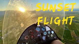 Gyrocopter - Autogiro Ela 07 - The Golden Hour - Sunset Flight - July 2022