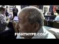 BOB ARUM SAYS MAYWEATHER VS. PACQUIAO IS "WORST EXPERIENCE ON A PROMOTION" HE'S BEEN INVOLVED IN