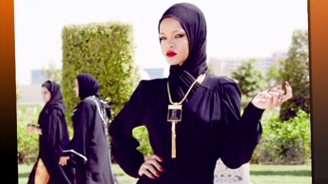 PHOTOS Rihanna kicked out of Sheikh Zayed Grand Mosque for 