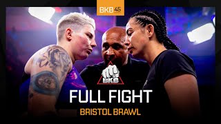 Womens Bare Knuckle Boxing Ashley Brace Vs. Hatice Özyurt Bkb 45 - Bristol Brawl