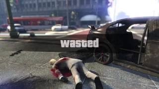 Stuck On Wasted Screen On Gta 5 Online Ps4 Next Gen Problem
