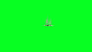 Explosion With Debris Green Screen