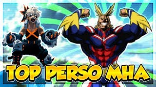 TOP 10 PERSONNAGES LES PLUS PUISSANTS DANS MY HERO ACADEMIA !