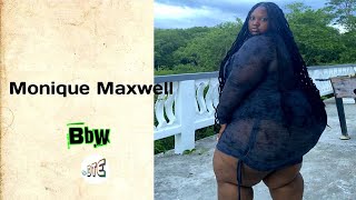 Bbw Model Monique Maxwell Biography Facts