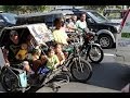 Уличный траффик в Маниле Филиппины