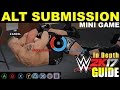 WWE 2K17 Guide: ALT SUBMISSION Mini Game (HOW It Works & TURN ON) | WWE 2K17 In Depth