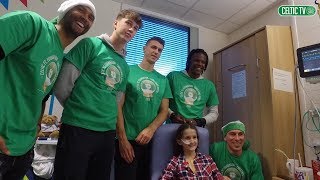 Celtic FC - The Bhoys visit the Royal Hospital for Children