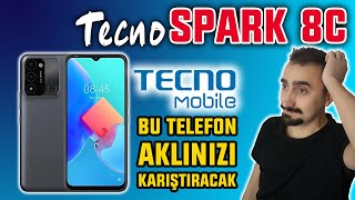 Türkiye Üretimi Olan Tecno Spark 8C Alınır Mi?? - 4K