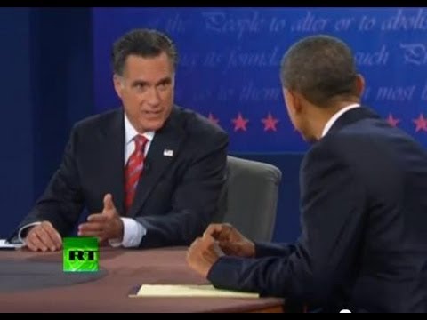 Обама и Ромни обсудили Россию на дебатах