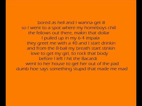 Eazy E - Cruisin in my 64' lyrics - YouTube