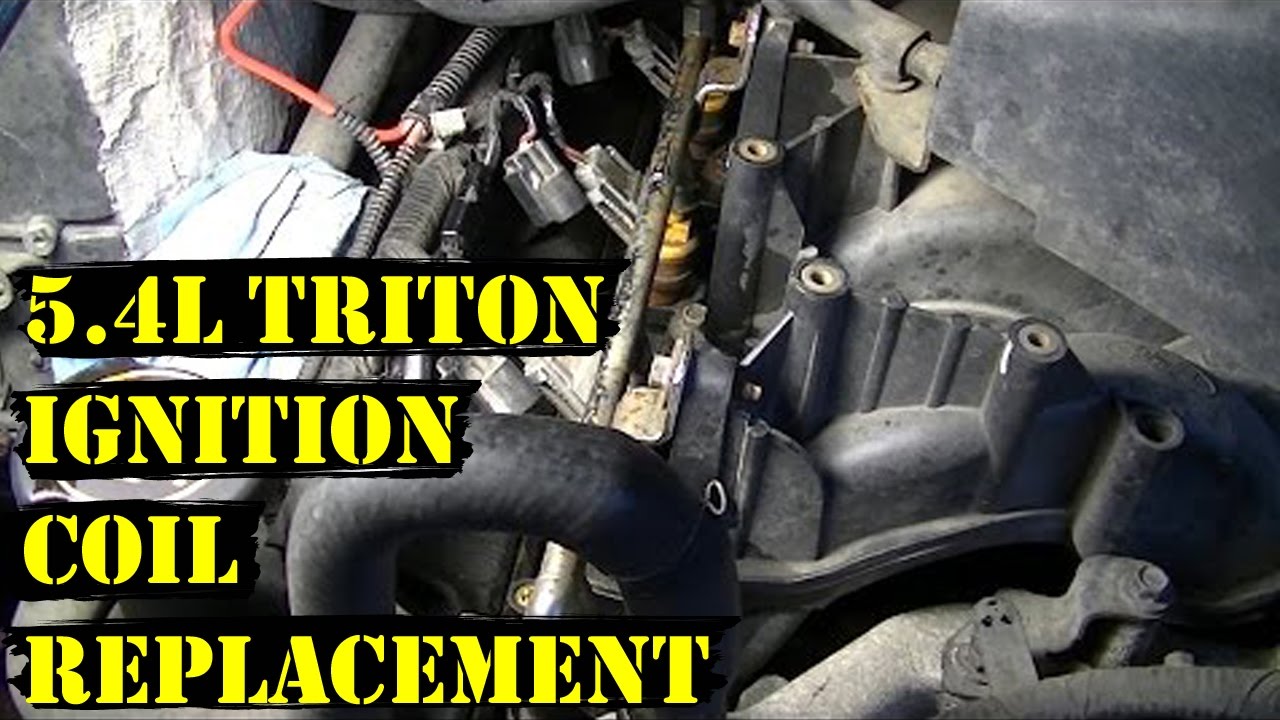 How to Change Ignition Coils on 5.4L Triton Ford Engine - YouTube