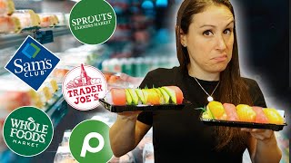 Ranking Top Grocery Store Sushi Best To Worst