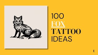 100 Fox Tattoo Design Ideas