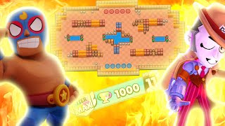 El Pri̇mo Gray Takti̇ği̇ İle 1000 Kupa Çok Basi̇t Mükemmel Takti̇k - Brawl Stars