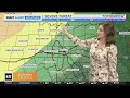 Warm, breezy Sunday before chance of severe weather Monday night