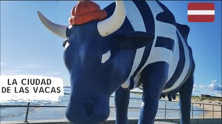 La Ciudad De Las Vacas Y Vientos Letonia Ventspils